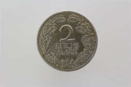 2 REICHSMARK 1925 G