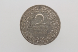 2 REICHSMARK 1925 F 