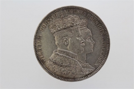 1 TALER 1861 - WILHELM I (PRUSSIA) 