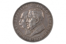 MEDAL 1928 - AIRSHIP ZEPPELIN (BERNHART)