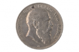 5 MARK 1903 G - FRIEDRICH I (BADEN) 