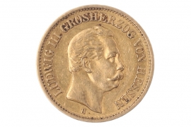 20 MARK 1873 H - LUDWIG III (HESSE) 