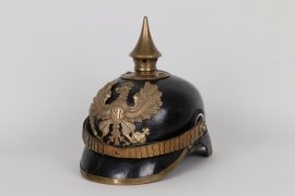 Preußen - Pickelhaube für einen Unteroffizier der Infanterie um 1880