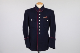 Third Reich fire brigade tunic to L.Fürst