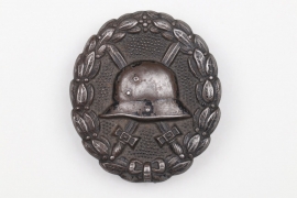 Walter Hübner - WW1 Wound Badge in black