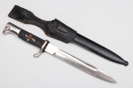 WWI "Fliegertruppe" parade bayonet + frog - Spitzer