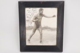 Jack Dempsey - photograph with personal dedication