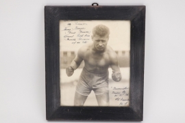 Jack Dempsey - Photograph with personal dedication