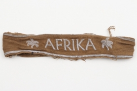 Wehrmacht AFRIKA cuff title