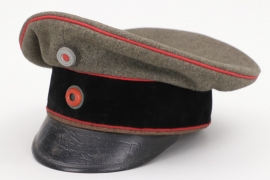 Wurttemberg - field officer's Artillery, Engineer, Transport troops visor cap