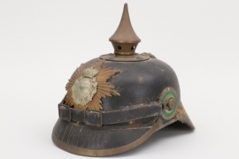 Saxony - M1886 Infanterie spike helmet - EM/NCO