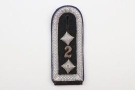 SS-Hscha. Lösch -  Waffen-SS 2.San-Kp. shoulder board - SS-Hauptscharführer