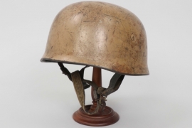 Luftwaffe M38 Fallschirmjäger "tropical camo" helmet - ET68