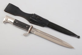 Wehrmacht - dress bayonet KS 98 with frog