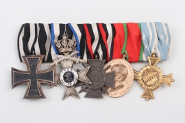 Medal bar of a brave Bavarian soldier