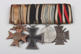 Bavaria - 4 place Iron Cross medal bar