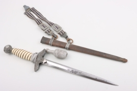 M37 Luftwaffe officer's dagger with portepee & hangers