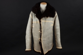 Luftwaffe flight jacket with fur lining