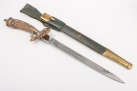 Impressive forestry hunting dagger