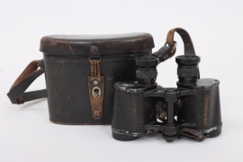 WWI "Marineglas" binocluars 6x30 in quiver - Carl Zeiss