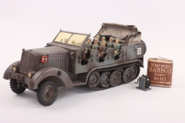 Hausser/Elastolin "WH 731" half-track vehicle in field grey finish