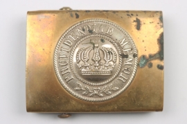 Saxony buckle "PROVIDENTIAE MEMOR" (EM/NCO)