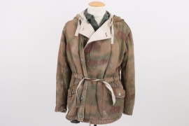 Wehrmacht "tan & water" reversible winter parka