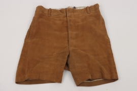 HJ brown summer shorts