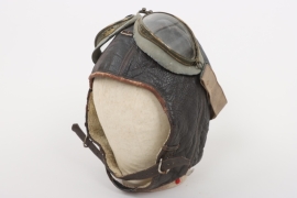 Luftwaffe flight helmet K33 with goggles