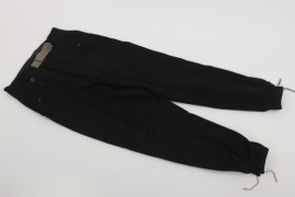 Heer black Panzer trousers