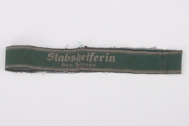 Heer cuff title "Stabshelferin des Heeres"