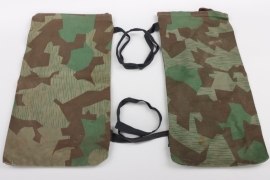 Paratrooper stick grenade carrying bag - splinter camo