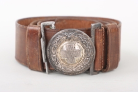 DRK officer's belt and buckle