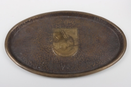 78. Sturm-Division brass tray