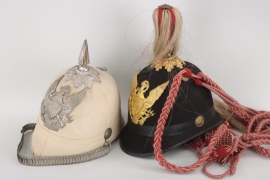 USA - Two dress helmets about 1890