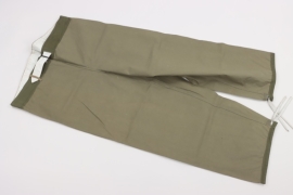 Gebirgsjäger winter reversible to white wind trousers, « RBNr / 1943 »