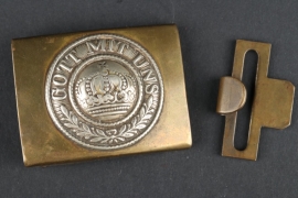 Prussia buckle "Gott mit uns" (EM/NCO)