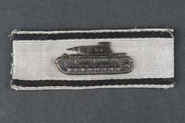 Tank Destruction Badge in Silver