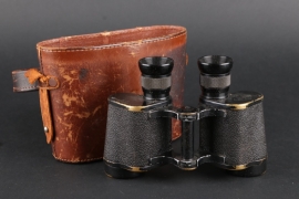 Wehrmacht D.F. 6x30 binoculars in casse