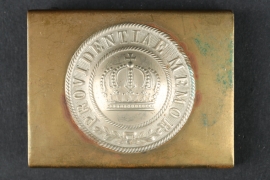 Saxony buckle "PROVIDENTIAE MEMOR" (EM/NCO) - Aurich 1914