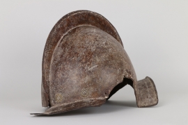 Fragment einer Sturmhaube, süddeutsch um 1580 