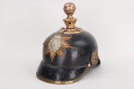 Saxony - M1895 artillery spike helmet EM