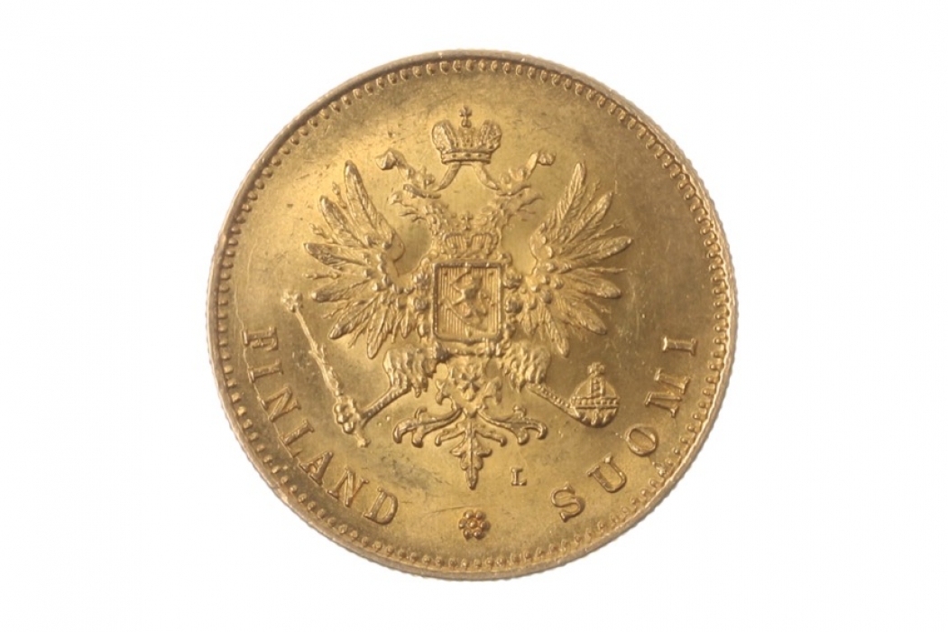 20 MARKKAA 1891 - ALEXANDER III (FINLAND)