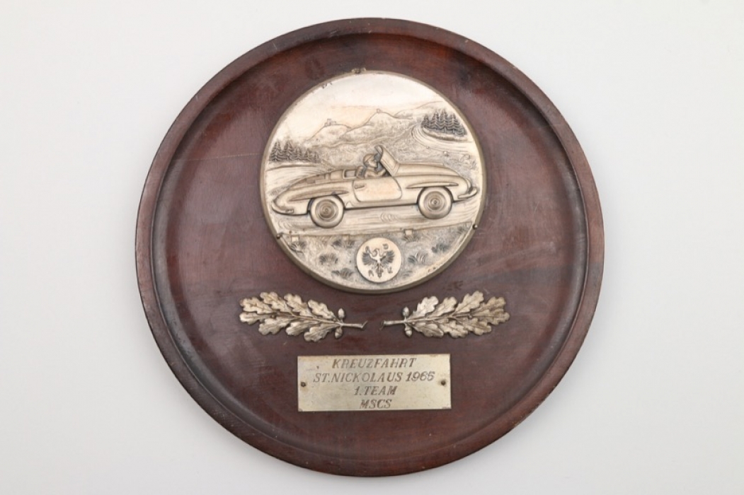 ADAC 1965 wall plaque Kreuzfahrt