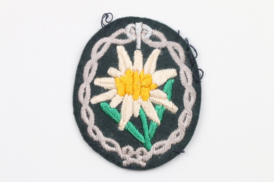 Heer Gebirgsjäger officer's Edelweiss badge