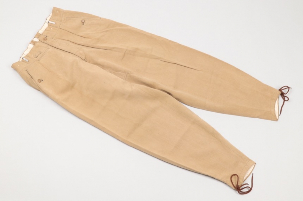 Waffen-SS tropical straight trousers