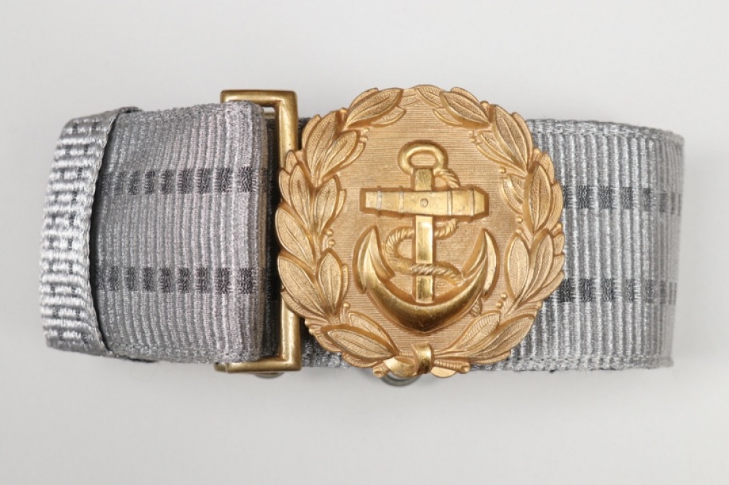 Kriegsmarine officer's buckle & brocade belt