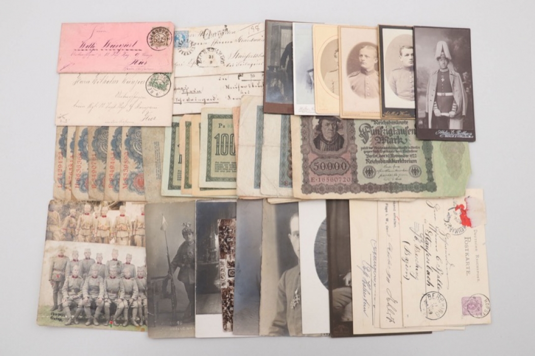 Imperial Germany - lot of photos & documents