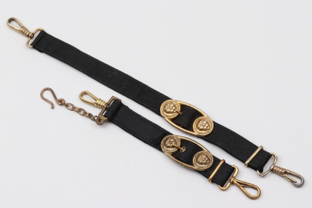 Hangers for Kriegsmarine officer's dagger