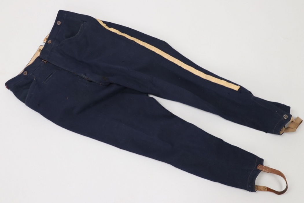 WWI unknown blue breeches